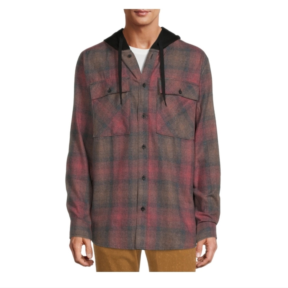 No Boundaries - Hooded Flannel